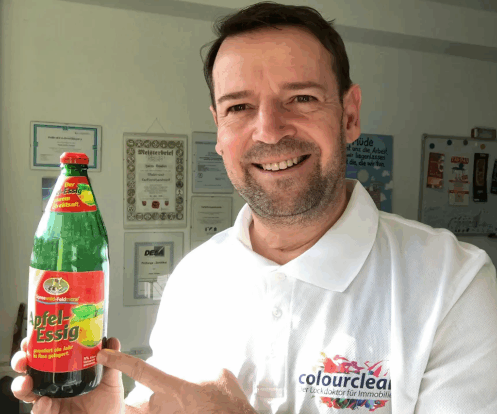 Schimmel nicht mit Essig entfernen